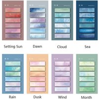 120Pc Index Tabs Self Adhesive Page Markers Transparent Waterproof Sticky Notes Classify Files Flags Posted It Planner Stickers