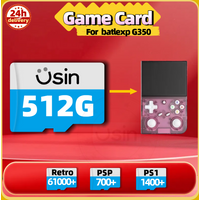 Game Card For BATLEXP G350 Retro Games PSP PS1 Portable Handheld Gaming Cards Plug&play Memory SD TF H-SPEED 512G 256G 128G