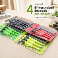 4 Colors 2.8mm Carpenter Pencil Card Set,Deep Hole Woodworking Marking Pencil Architects Drawing Tool,For Carpenters Engineering
