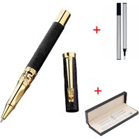 1PCS Custom Gel Pen School Things Supply Stationery Store Metal Ballpoint Office Accessories Writing Beautiful Fountain Pen Gift