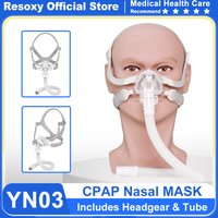 YUWELL Cpap Nasal Mask CPAP Mask With Headgear tube Silicon Gel pad for Sleep Apnea APAP mask OSAHS OSAS Anti Snoring People