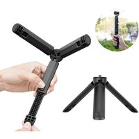 Extendable Mini Tripod For With 1/4 Inch Screw Stand Compatible With Phone Clip And Other