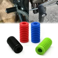 1pcs Motorcycle Gear Shift Shifter Lever Pedal Kick Start Foot Pegs Pad Rubber Black, Blue, Green, Red Rubber For Most Motorcycl