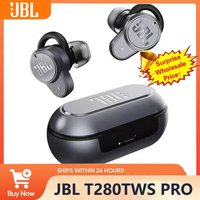 JBL T280 TWS Pro True Wireless Earbuds Bluetooth 5.3 Deep Bass Stereo Headphones IPX5 Waterproof Sport Earphone with HD Mic image 4