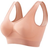 Seamless Bras For Women Hollow Mesh Breathable Sports Bra Female Wireless No Pads Crop Top Sexy Lingerie Soft Brassiere M-5XL