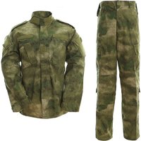 Hunting FG atacs Woodland Digital Camouflage Men's Shirt Uniform Tactical Jacket Outdoor Suit Cargo Pants Combat Airsoft Clothes