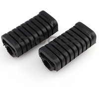 1 Pair Motorbike Foot Peg Rubber Nonslip Footrest Pedal Foot Peg Cover Set For Honda WY125 Motorcycle Parts