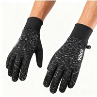 Outdoor Running Men'S Winter Warm Knitted Touchscreen Cycling Gloves Women'S Autumn Winter Thick Velvet Gloves