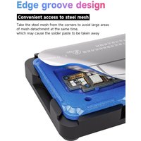 XZZ TR Motherboard Middle Layer Planting Tin Platform 3D Reballing Stencils Kit for iPhone X/11/12/13/14/15/16/17 Pro Max Repair
