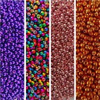 100 Pieces 27 Colors 1.5-3.5mm Cyclops Tungsten Beads for Fly Tying