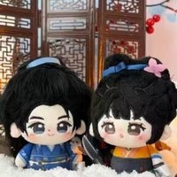 Zhuyu 10cm Fan Changyu Xie Zheng Printed Body Cotton Plush Dolls Ancient Style Peripheral Gift For Anime Fans Holiday Present