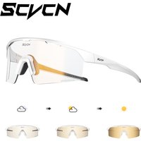 AliExpress SCVCN Photochromic Sunglasses for Men Cycling Glasses MTB Bike Sunglasses Sports Glasses Running Eyewear Bicycle UV400 Women