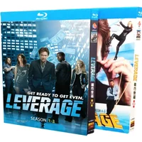 Leverage Season 1-5 (2008-2012) 8-Discs New Sealed Box Set English Blu-ray disc High Definition