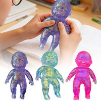Vivid Sugar Baby Squeeze Toy Squishy Baby Slow Stress Ball Rebound Decompression Toy For Stress Relieve Home Decor