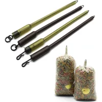 8pcs Carp Fishing QC PVA Bag Stems Pop Up Boilies Carp Bait Lure For Carp Hair Rig Tool Carp Coarse Method Feeder Tackle