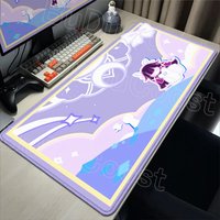 Kawaii Genshin Impact Columbina Mouse Pad Gaming Locking Edge Big Computer Game Large Rubber Non-slip Mousepad Laptop Desk Mat