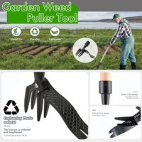 Stand Up Weed Puller Claw Tool Aluminum Alloy Weeding Head Replacement Garden Foot Pedal Digging Grass Shovel Root Remover
