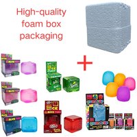 Schylling Nice Cube& Mini Candy Blind Box Maltose Rainbow Slow Grip Ball Sensory Fidget Toy Stress Relief Party Favors
