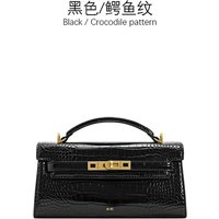 JW PEI handbag with crocodile pattern - new high-version luxury shoulder bag for women, crossbody bag