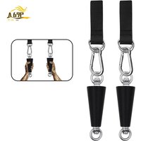 A69P-Pull Up Climbing Hold Grips With Straps, Wrist And Forearm Strengthen Finger Trainer Exerciser For Rock Climbing