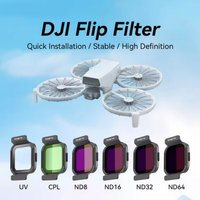 ND Lens Filter for DJI Flip Optical Glass Lenses Adjustable Filter Set UV CPL ND8 ND16 ND32 ND64 Soft Filters Accessories
