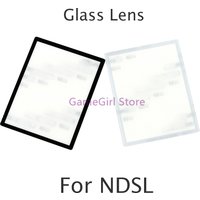 2pcs Top Upper LCD Screen Cover For NDSL Game Console Glass Lens Replacement For Nintendo DS Lite