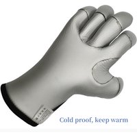 3MM 5MM Neoprene Diving Gloves Anti-slip Anti-stab Wear-resistant Warm Wetsuit Gloves For Snorkeling Spearfishing Water Sports