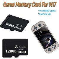 64GB 128GB Game Card For M17 Portable Game Console TF Memory Card With 30000 Free Games Repair Replacement