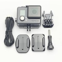 A set for Gopro Hero+ Integrated camera with shell case base charging data cable screw accessory (with wifi)