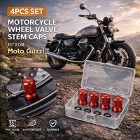 For Moto Guzzi Breva 850 1100 1200 GRISO BREVA 1100 NORGE 1200 GT8V BREVA 750 V7 Motorcycle Accessories CNC Aluminum Tire Valve
