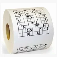 Sudoku Game Toilet Paper Office Home Puzzle Jiugong English