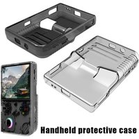 Transparent TPU Protective Case For ANBERNIC RG 40XX V Soft Case Handheld Game Console Anti-Scratch Cover Shell Full Protection