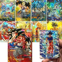 Anime characters Dragon Ball Super Torankusu Cell DIY Homemade Xtreme Bronzing toys Collection card Christmas birthday gift