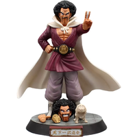 Figurka Dragon Ball Z Mister Satan 23 cm, Hercule Ring Name Mark, figurki akcji z PVC, statua GK, kolekcja modeli, zabawki, prezenty