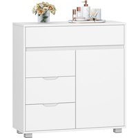 Sideboard Storage Cabinet, Morden Kitchen Cabinets with Adjustable Shelf, Freestanding Kitchen Cupboard Buffet, for Dining Room