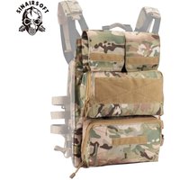 SINAIRSOFT Tactical Pouch Zip-on 2.0 Panel Platform For JPC CPC AVS Vest Vertical And Horizontal GP Magazine Expandable Pocekts