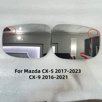 For Mazda CX-5 2017-2023 CX-9 2016-2021 Side mirror glass with heating blind spot monitoring TK71691G1 TK71691G7 Auto parts