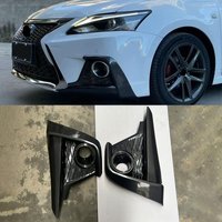 For Lexus CT200h A10 2014 2015 2016 2017 Front and rear fog lamp frame decoration frame upgrade from low-end to high-end