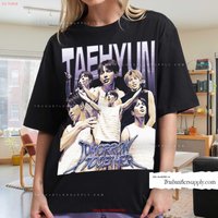 Taehyun T Shirt Y2K Vintage Kpop for her merch long or short sleeves