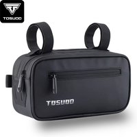AliExpress TOSUOD 2L Waterproof Bike Front Frame Bag Touch Screen MTB Bicycle Phone Holder EVA Handlebar Bags Cycling Front Storage Bag