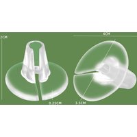 1/5 Pairs Soft Flip Flop Gel Cushions Pad Toe Protectors for Thong Sandal Inserts Guards Insoles Shoes Grip Pads Metatarsal Pad