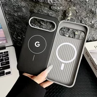 Business Minimalism Texture Skin-friendly Leather Case For Google Pixel 10 Pro XL 10 Pro Alloy Camera Shockproof Magnetic Cover