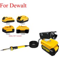 Portable Soldering Iron Kit Compatible with For Dewalt 20V Battery 60W Cordless Electric Soldering Iron Tool for DIY Home Repair