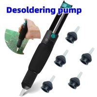 Plastic Powerful desoldering gun Anti-skid Handle Hand Welding Tool Desoldering Pump Desoldering Vacuum Pump Solder Removal Tool