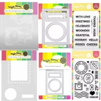 word 2025 New book Circle Snowman Metal Cutting Dies For DIY Scrapbooking Crafts Maker Photo Album Template Handmade Decoration