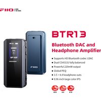 Wzmacniacz słuchawkowy Bluetooth FiiO BTR13 z LDAC, adaptiveem aptX, aptX HD, AAC (podwójny CS43131 3,5 mm niezbalansowany i 4,4 mm zbalansowany