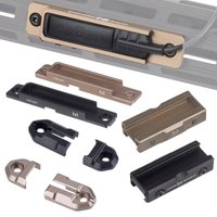 Surefire M600 M300 Scout Light Switch Lock Flashlight Pressure Pad MLOK Rail Cover Mount 20mm Picatinny Rail Airsoft Hunting