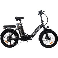 AliExpress AVAKA BZ20PLUS Adult Electric Bike 500W All Terrain Electric Bike 48V18.2Ah Battery 20 Inch Fat Tire Folding Electric Bike
