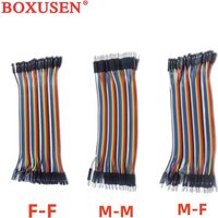40/120PCS 40PIN 10CM Dupont Line Male to Male Female to Female Jumper Wire Cable For Arduino DIY Kit