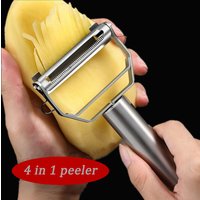 Luxury Perfection Fruit Vegetable Peeler Stainless Steel Kitchen Peeler For Flawless Peeling Household Kitchen Essential Tool